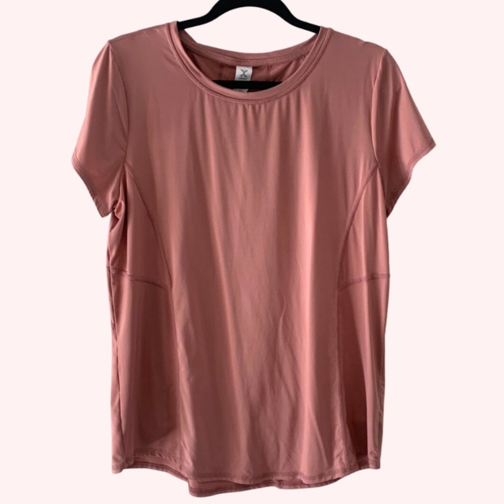 Xersion Pink Workout T-shirt - Large